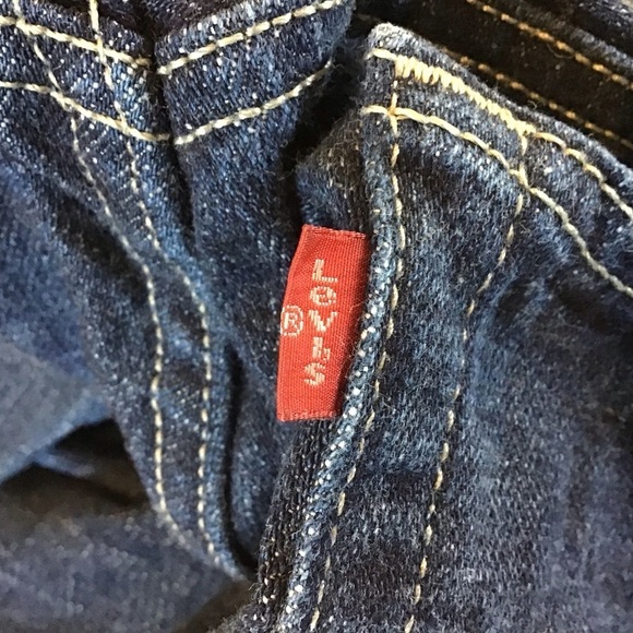 Levi’s Original Straight Leg ButtonFly 100% cotton Jeans Stamped 4032 SZ 35/36 - Picture 8 of 13